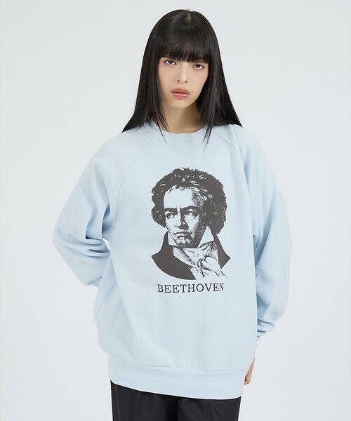 Rouge vif la cle / ルージュ・ヴィフ ラクレ スウェット | 【Healthknit/ヘルスニット】クラシックスウェット クルーネック長袖/ベ | 詳細10