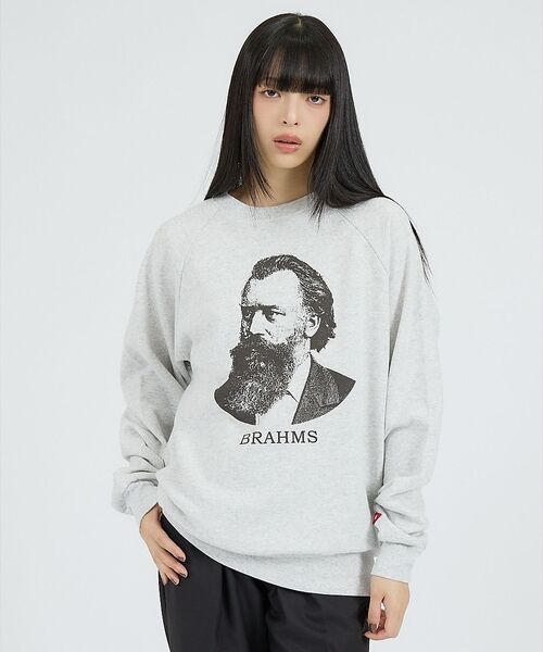 Rouge vif la cle / ルージュ・ヴィフ ラクレ スウェット | 【Healthknit/ヘルスニット】クラシックスウェット クルーネック長袖/ベ | 詳細12