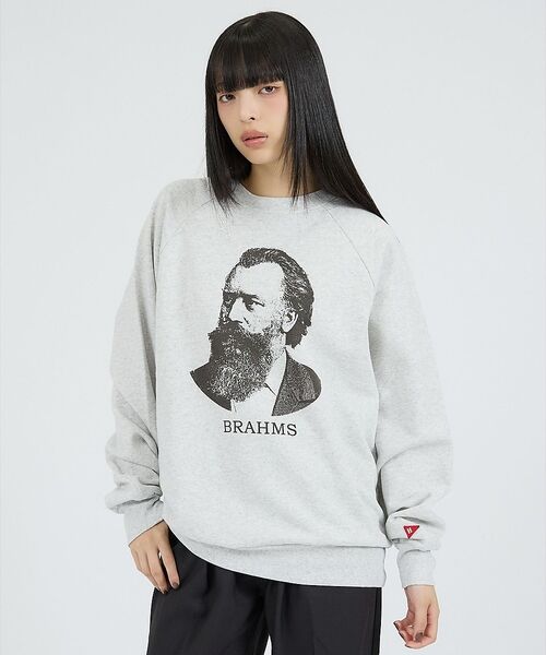 Rouge vif la cle / ルージュ・ヴィフ ラクレ スウェット | 【Healthknit/ヘルスニット】クラシックスウェット クルーネック長袖/ベ | 詳細13