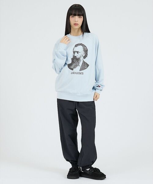 Rouge vif la cle / ルージュ・ヴィフ ラクレ スウェット | 【Healthknit/ヘルスニット】クラシックスウェット クルーネック長袖/ベ | 詳細21