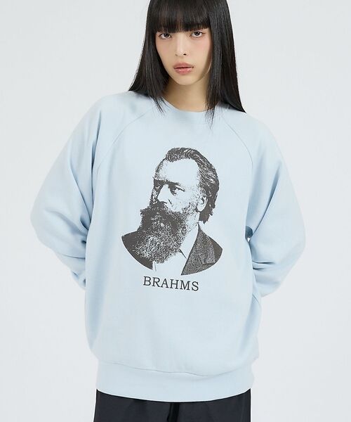Rouge vif la cle / ルージュ・ヴィフ ラクレ スウェット | 【Healthknit/ヘルスニット】クラシックスウェット クルーネック長袖/ベ（ブルー系その他2）