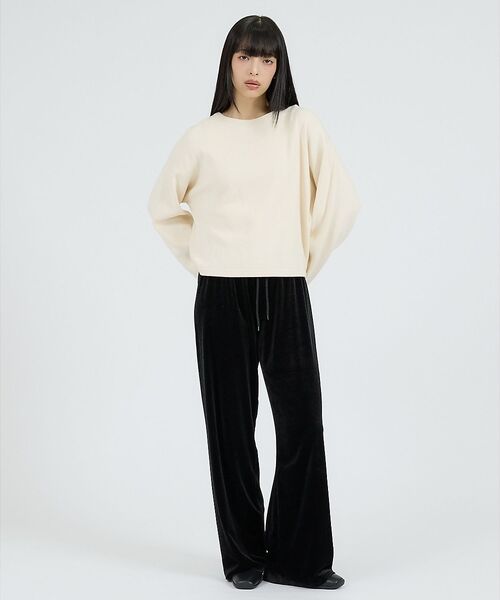 Rouge vif la cle / ルージュ・ヴィフ ラクレ Tシャツ | 【Healthknit/ヘルスニット】サーマルキング ハニカムクロップドクルー/ | 詳細1