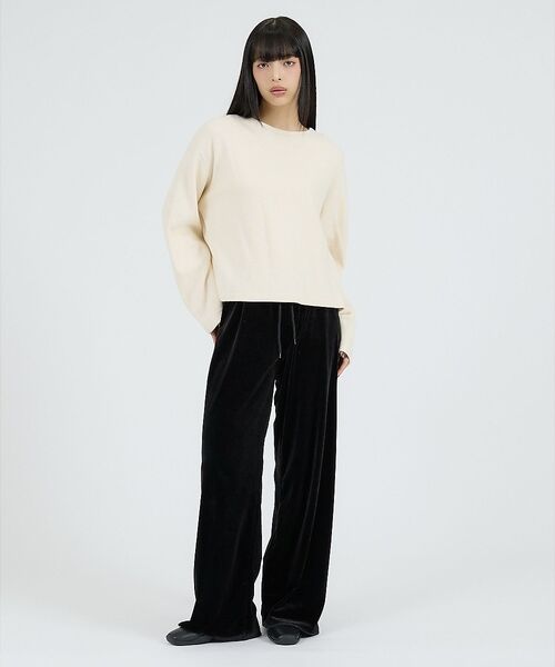 Rouge vif la cle / ルージュ・ヴィフ ラクレ Tシャツ | 【Healthknit/ヘルスニット】サーマルキング ハニカムクロップドクルー/ | 詳細2