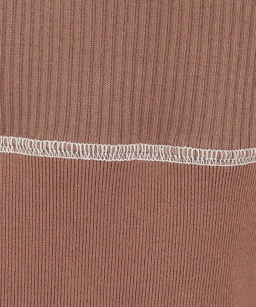 Rouge vif la cle / ルージュ・ヴィフ ラクレ カーディガン・ボレロ | 【Healthknit/ヘルスニット】ARMYリブ クルーネックカーディガン/長 | 詳細16