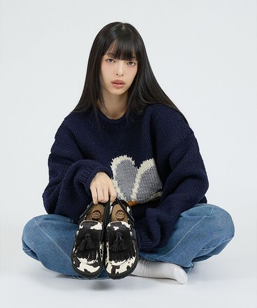 Rouge vif la cle / ルージュ・ヴィフ ラクレ シューズ | 【SHAKA/シャカ】ミュール タッセル カウ/MULE TASSEL COW/ | 詳細8