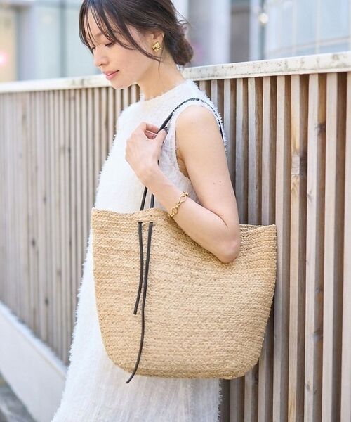 Rouge vif la cle / ルージュ・ヴィフ ラクレ かごバック | 【MADE IN MADA /メイドインマダ】ラフィアトートバッグ AMPY B | 詳細2