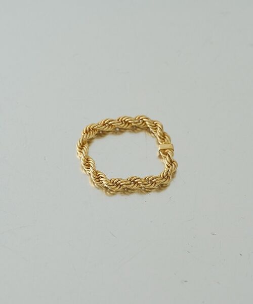 Rouge vif la cle / ルージュ・ヴィフ ラクレ リング | 【OCUCCI jewelry / オクチジュエリー】Rope Ring GD | 詳細2