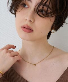 Rouge vif la cle / ルージュ・ヴィフ ラクレ ネックレス・ペンダント・チョーカー | 【PETIT MOMENTS/プティ・モーメント】「M」イニシャルモチーフネック