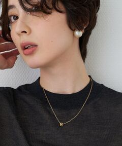 Rouge vif la cle / ルージュ・ヴィフ ラクレ ネックレス・ペンダント・チョーカー | 【PETIT MOMENTS/プティ・モーメント】「R」イニシャルモチーフネック