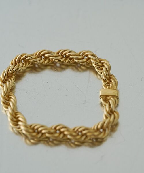 Rouge vif la cle / ルージュ・ヴィフ ラクレ リング | 【OCUCCI jewelry / オクチジュエリー】Rope Ring GD | 詳細2