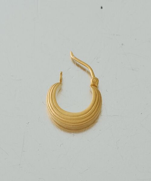 Rouge vif la cle / ルージュ・ヴィフ ラクレ ピアス・イヤリング | 【OCUCCI jewelry / オクチジュエリー】Hoop stripe p | 詳細8
