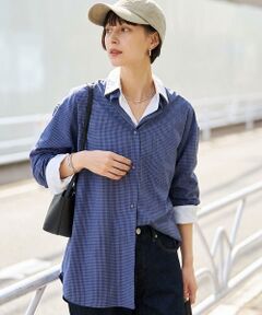Rouge vif la cle / ルージュ・ヴィフ ラクレ シャツ・ブラウス | コットンレイヤーデザインシャツ【予約】