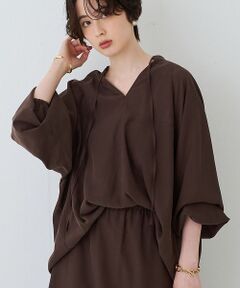 Rouge vif la cle / ルージュ・ヴィフ ラクレ シャツ・ブラウス | 【セットアップ対応】フィブリルスキッパーブラウス【予約】