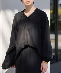 Rouge vif la cle / ルージュ・ヴィフ ラクレ シャツ・ブラウス | 【セットアップ対応】フィブリルスキッパーブラウス【予約】