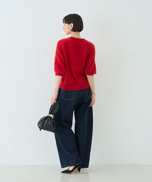 Rouge vif la cle / ルージュ・ヴィフ ラクレ ニット・セーター | カシミヤ混ウール半袖ニット【予約】 | 詳細21