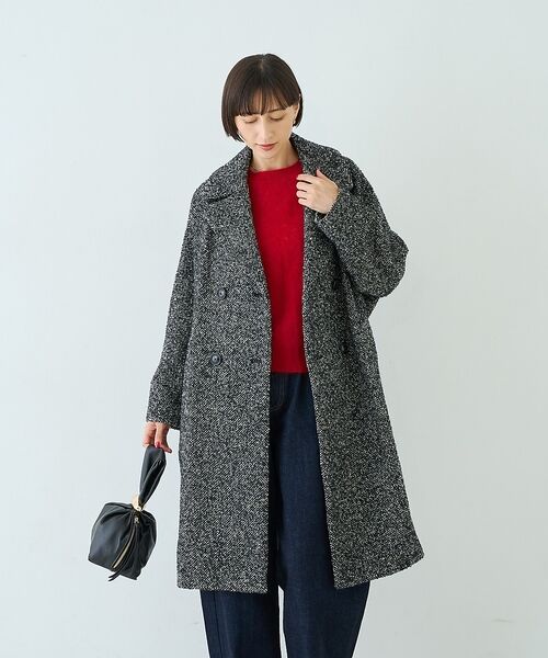 Rouge vif la cle / ルージュ・ヴィフ ラクレ ニット・セーター | カシミヤ混ウール半袖ニット【予約】 | 詳細22