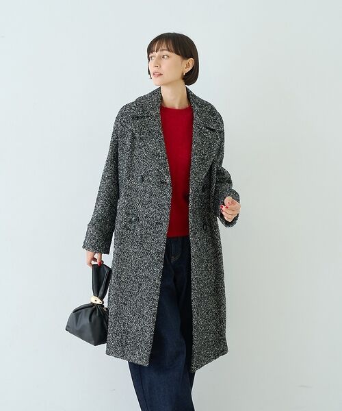 Rouge vif la cle / ルージュ・ヴィフ ラクレ ニット・セーター | カシミヤ混ウール半袖ニット【予約】 | 詳細23