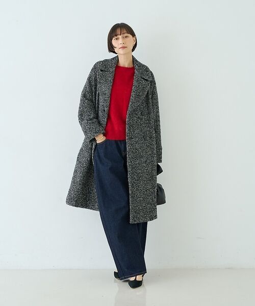 Rouge vif la cle / ルージュ・ヴィフ ラクレ ニット・セーター | カシミヤ混ウール半袖ニット【予約】 | 詳細25