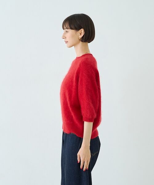 Rouge vif la cle / ルージュ・ヴィフ ラクレ ニット・セーター | カシミヤ混ウール半袖ニット【予約】 | 詳細27