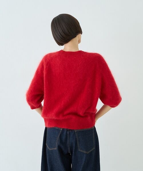 Rouge vif la cle / ルージュ・ヴィフ ラクレ ニット・セーター | カシミヤ混ウール半袖ニット【予約】 | 詳細15