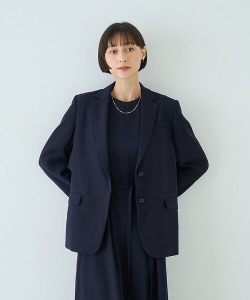 Rouge vif la cle / ルージュ・ヴィフ ラクレ ワンピース | 【夏のオケージョンに / セットアップ対応】ダブルサテン後ろタイ2WAYワンピー | 詳細25