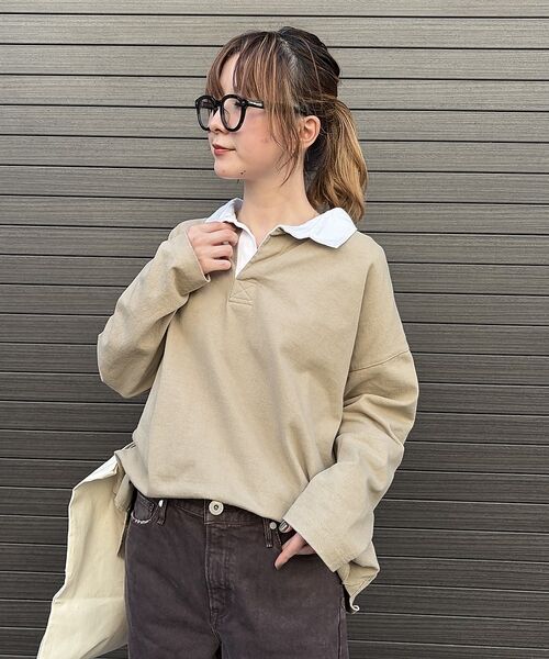 Rouge vif la cle / ルージュ・ヴィフ ラクレ Tシャツ | 【MICA＆DEAL / マイカ＆ディール】ラガーシャツ / ロングスリーブTシ | 詳細1