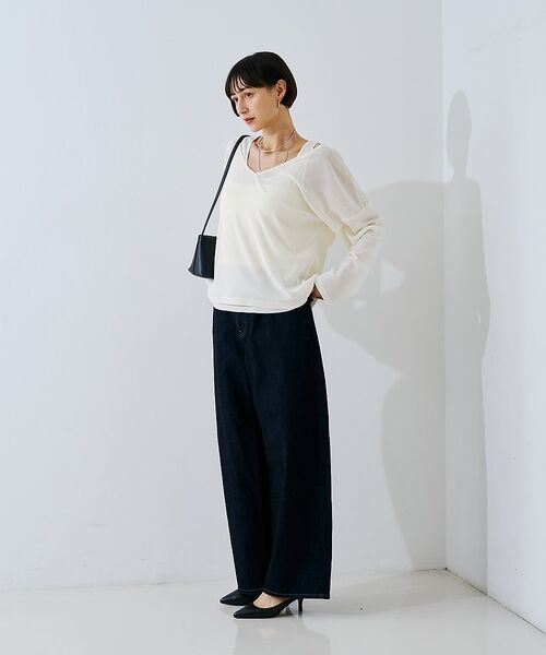 Rouge vif la cle / ルージュ・ヴィフ ラクレ デニムパンツ | 【RED CARD / レッドカード】別注Montana Midrise/モンタ | 詳細14