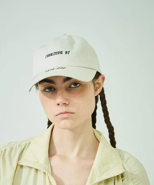 Rouge vif la cle / ルージュ・ヴィフ ラクレ ハット | 【LY / エルワイ】ロゴ / サイン刺繍キャップ sign cap | 詳細1