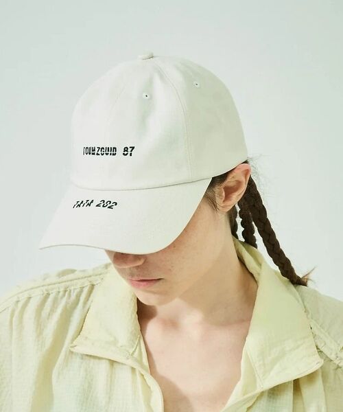 Rouge vif la cle / ルージュ・ヴィフ ラクレ ハット | 【LY / エルワイ】ロゴ / サイン刺繍キャップ sign cap（ホワイト）