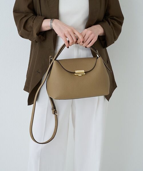 Rouge vif la cle / ルージュ・ヴィフ ラクレ ショルダーバッグ | 【PUNTI. / プンティ】レザーハンドルショルダーバッグ MAGNOLIA- | 詳細1