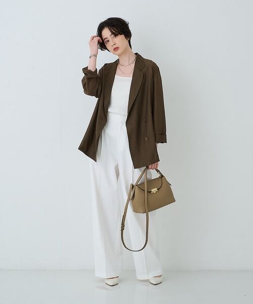 Rouge vif la cle / ルージュ・ヴィフ ラクレ ショルダーバッグ | 【PUNTI. / プンティ】レザーハンドルショルダーバッグ MAGNOLIA- | 詳細4