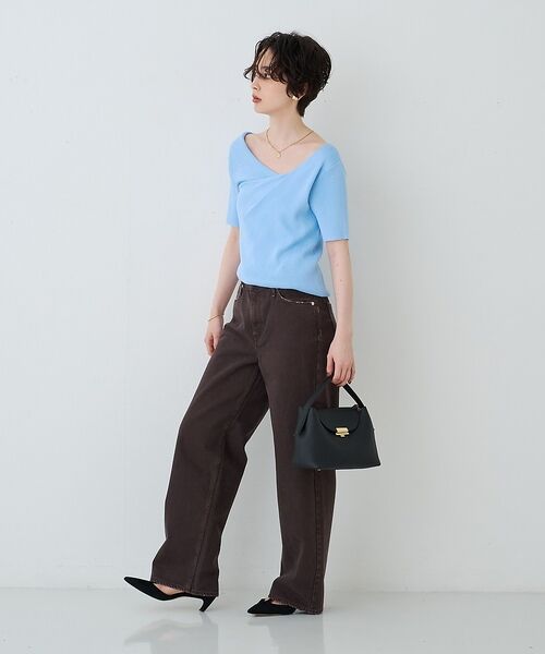 Rouge vif la cle / ルージュ・ヴィフ ラクレ ショルダーバッグ | 【PUNTI. / プンティ】レザーハンドルショルダーバッグ MAGNOLIA- | 詳細18