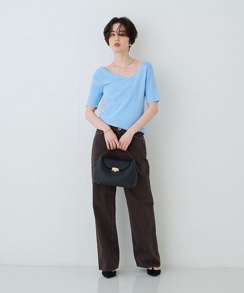 Rouge vif la cle / ルージュ・ヴィフ ラクレ ショルダーバッグ | 【PUNTI. / プンティ】レザーハンドルショルダーバッグ MAGNOLIA- | 詳細20