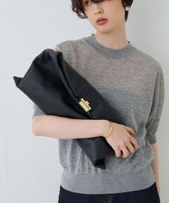 Rouge vif la cle / ルージュ・ヴィフ ラクレ ショルダーバッグ | 【PUNTI. / プンティ】3WAYレザークラッチバッグ/ショルダー付き/GR