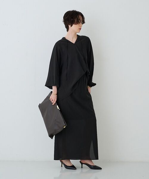 Rouge vif la cle / ルージュ・ヴィフ ラクレ ショルダーバッグ | 【PUNTI. / プンティ】3WAYレザークラッチバッグ/ショルダー付き/GR | 詳細14