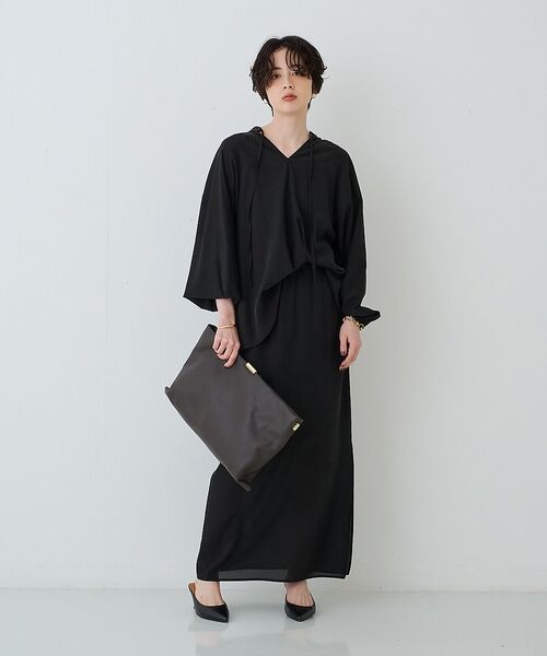 Rouge vif la cle / ルージュ・ヴィフ ラクレ ショルダーバッグ | 【PUNTI. / プンティ】3WAYレザークラッチバッグ/ショルダー付き/GR | 詳細15