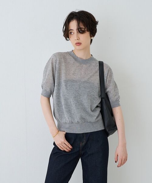 Rouge vif la cle / ルージュ・ヴィフ ラクレ ショルダーバッグ | 【PUNTI. / プンティ】3WAYレザークラッチバッグ/ショルダー付き/GR | 詳細23