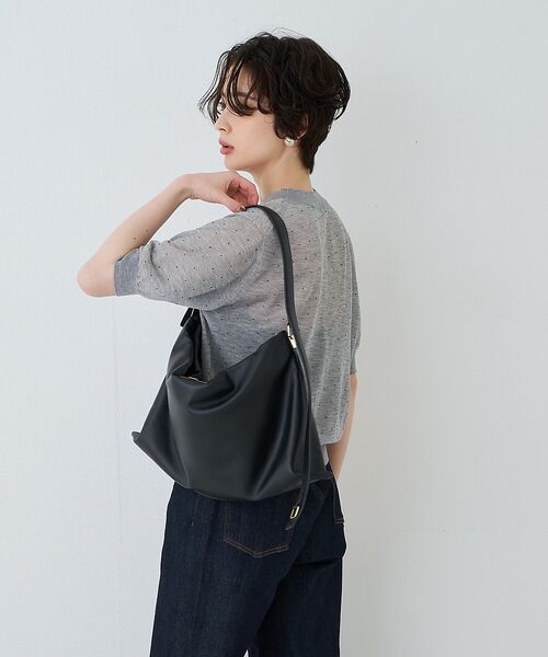 Rouge vif la cle / ルージュ・ヴィフ ラクレ ショルダーバッグ | 【PUNTI. / プンティ】3WAYレザークラッチバッグ/ショルダー付き/GR | 詳細25