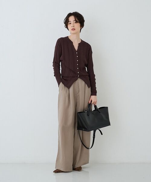 Rouge vif la cle / ルージュ・ヴィフ ラクレ トートバッグ | 【ARTESANOS / アルテサノス】ポーチ付レザートートショルダーバッグ【予 | 詳細4