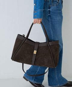 Rouge vif la cle / ルージュ・ヴィフ ラクレ トートバッグ | 【AULENTTI / オウレンティ】2WAYスエードショルダートートバッグ /