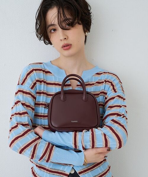 Rouge vif la cle / ルージュ・ヴィフ ラクレ ショルダーバッグ | 【YAHKI/ヤーキ】ミニハンドルショルダーバッグ SOFT W FACE【予約 | 詳細6