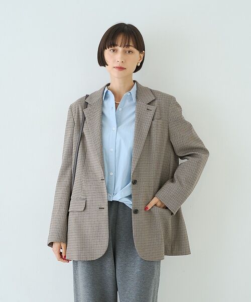 Rouge vif la cle / ルージュ・ヴィフ ラクレ シャツ・ブラウス | ポリエステルコットンツイストシャツ【予約】 | 詳細25