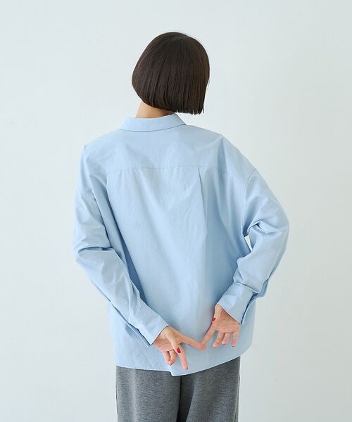 Rouge vif la cle / ルージュ・ヴィフ ラクレ シャツ・ブラウス | ポリエステルコットンツイストシャツ【予約】 | 詳細16