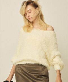 Rouge vif la cle / ルージュ・ヴィフ ラクレ ニット・セーター | 【人気追加2026AW】3wayルーズラメニット/オフショルダー/ワンショルダー