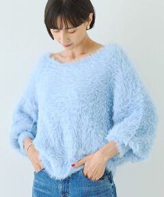 Rouge vif la cle / ルージュ・ヴィフ ラクレ ニット・セーター | 【人気追加2026AW】3wayルーズラメニット/オフショルダー/ワンショルダー