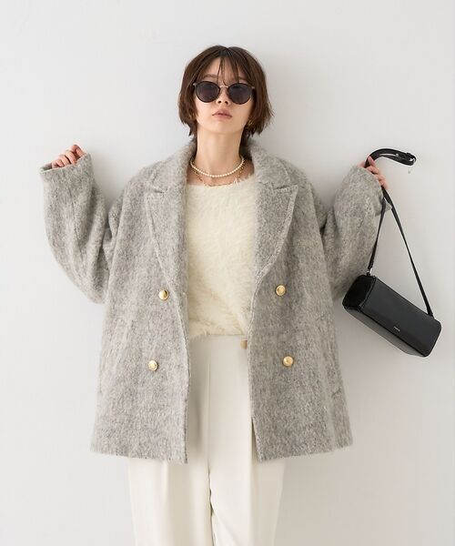 Rouge vif la cle / ルージュ・ヴィフ ラクレ ニット・セーター | 【人気追加2026AW】3wayルーズラメニット/オフショルダー/ワンショルダー | 詳細20