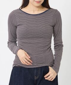 Rouge vif la cle / ルージュ・ヴィフ ラクレ Tシャツ | 【Robert P. Miller】パネルリブ バックオープンロンT / 背あき