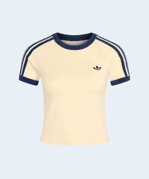 Rouge vif la cle / ルージュ・ヴィフ ラクレ Tシャツ | 【adidas / アディダス】ニットT/カットソー/ニット/ラウンドネックTシ | 詳細1