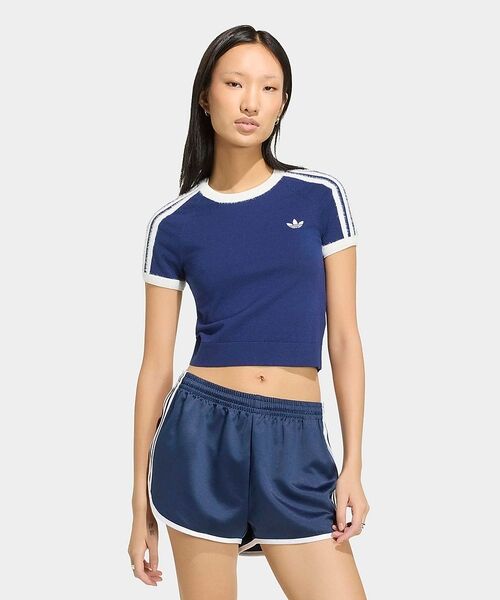 Rouge vif la cle / ルージュ・ヴィフ ラクレ Tシャツ | 【adidas / アディダス】ニットT/カットソー/ニット/ラウンドネックTシ | 詳細8