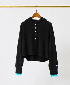 Rouge vif la cle / ルージュ・ヴィフ ラクレ Tシャツ | 【DISCUS/ディスカス】ワッフルヘンリーネックフェイクレイヤードフードロンT